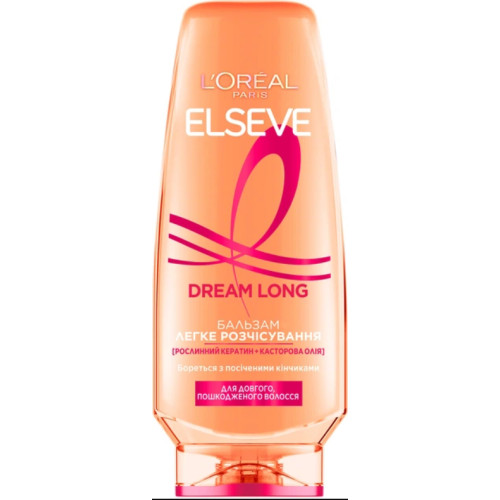 Бальзам L'Oreal Paris Elseve Dream Long Лёгкое расчёсывание для длинных и повреждённых волос, 200 мл